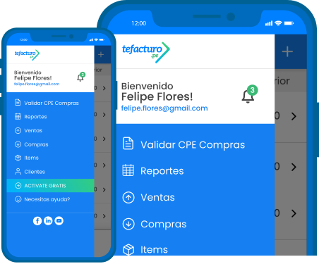 Para el control de tu negocio en tus manos