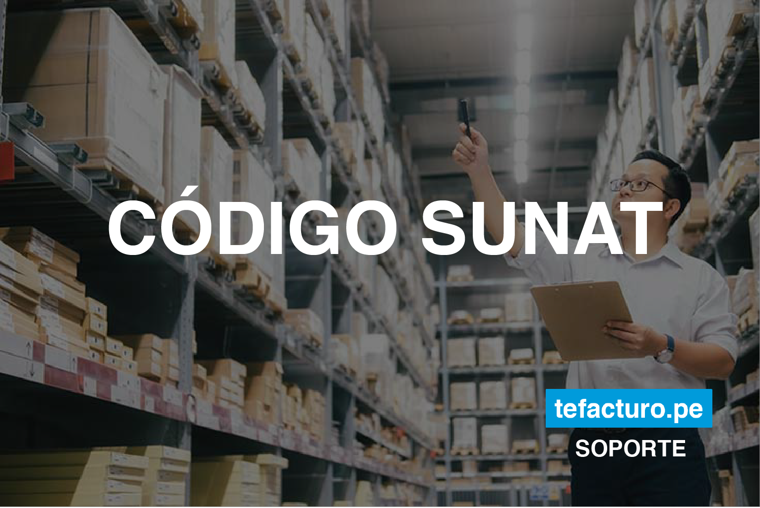 CÓDIGO SUNAT TEFACTURO
